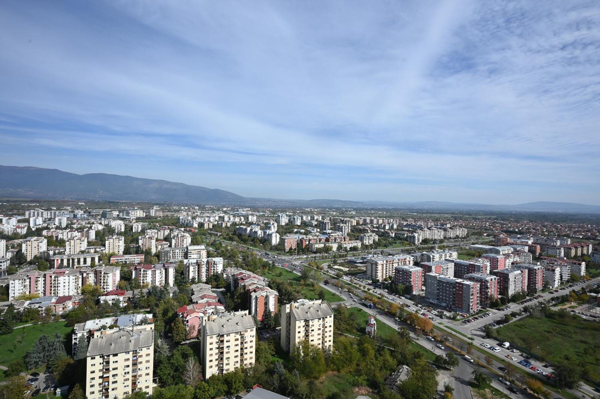 Alfred Sky Smart Apartment 29Th Spa Included Σκόπια Εξωτερικό φωτογραφία